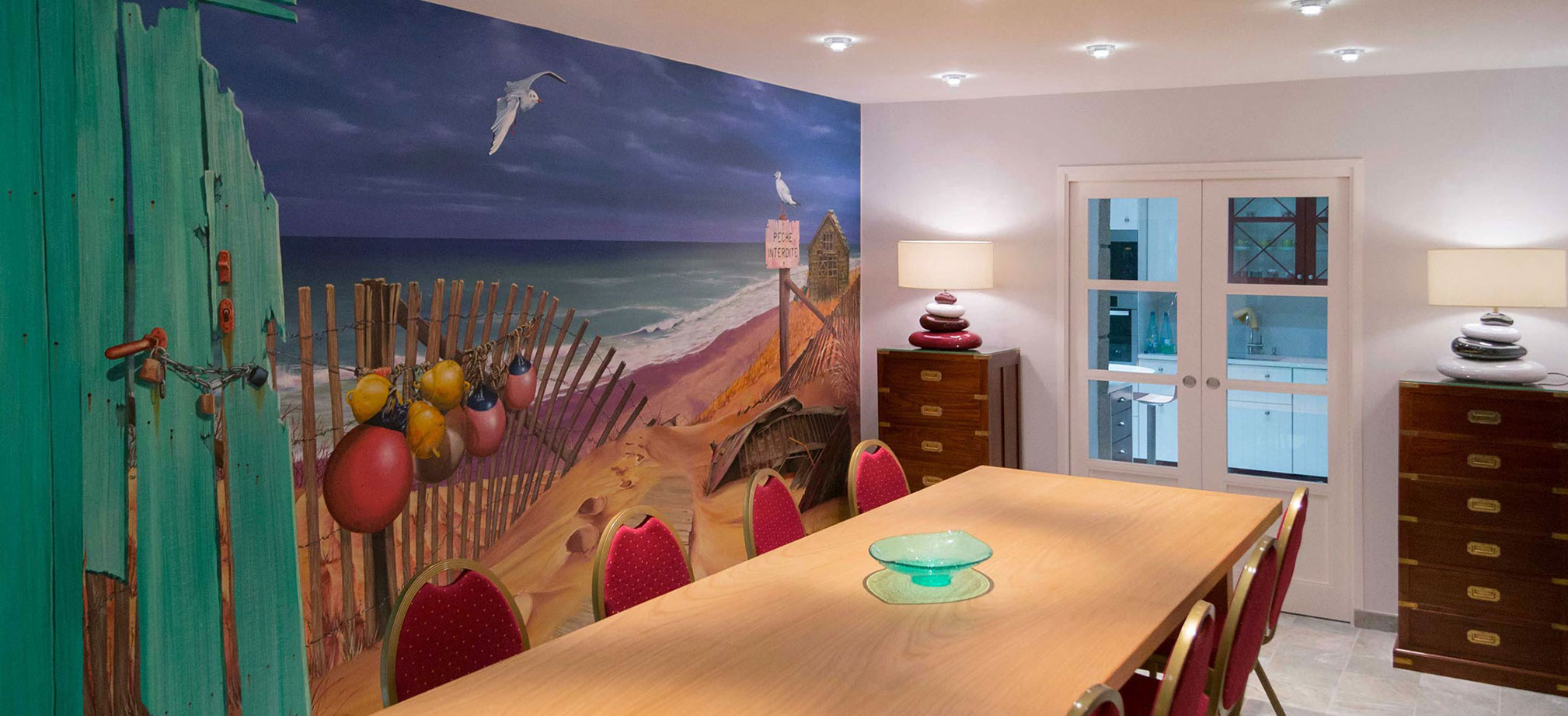 trompe-l'œil&nbsp; rue notre dame ville de morlaix