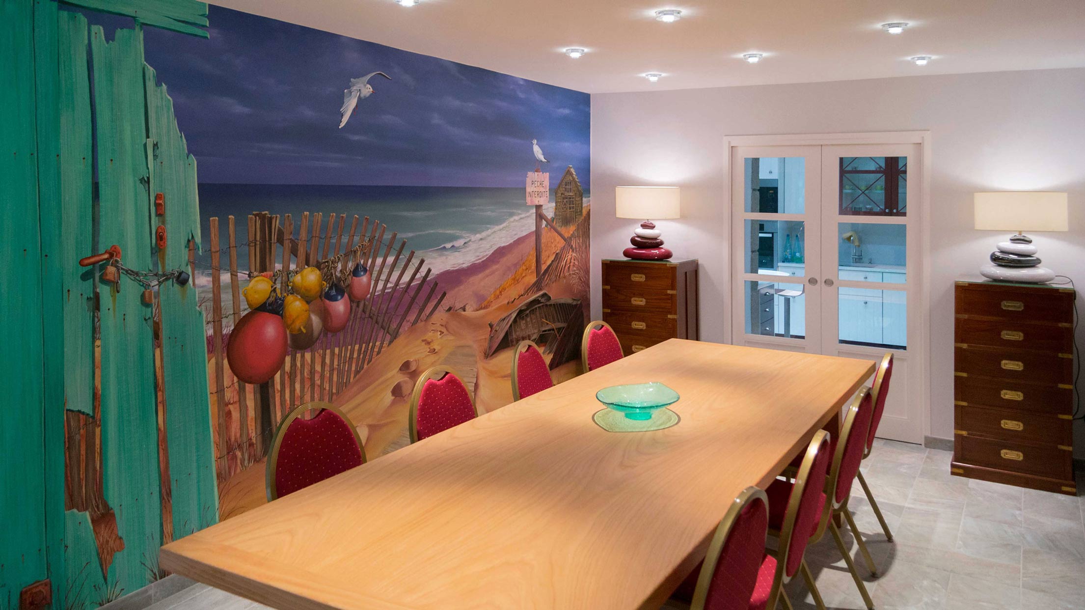 trompe-l'œil  rue notre dame ville de morlaix