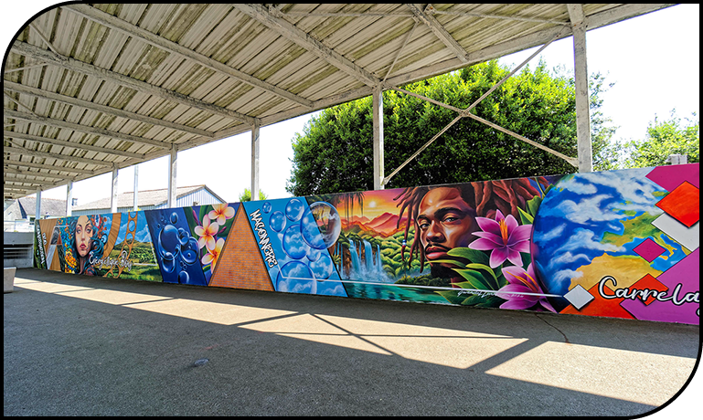 trompe-l'œil&nbsp; rue notre dame ville de morlaix