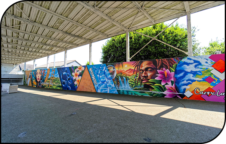 trompe-l'œil&nbsp; rue notre dame ville de morlaix